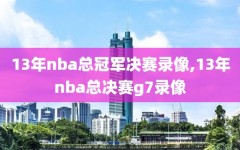 13年nba总冠军决赛录像,13年nba总决赛g7录像