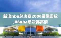 新浪nba总决赛2006录像回放,06nba总决赛高清