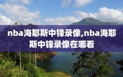 nba海耶斯中锋录像,nba海耶斯中锋录像在哪看