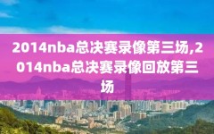 2014nba总决赛录像第三场,2014nba总决赛录像回放第三场