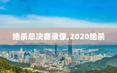 绝杀总决赛录像,2020绝杀