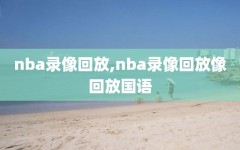 nba录像回放,nba录像回放像回放国语