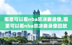 哪里可以看nba总决赛录像,哪里可以看nba总决赛录像回放